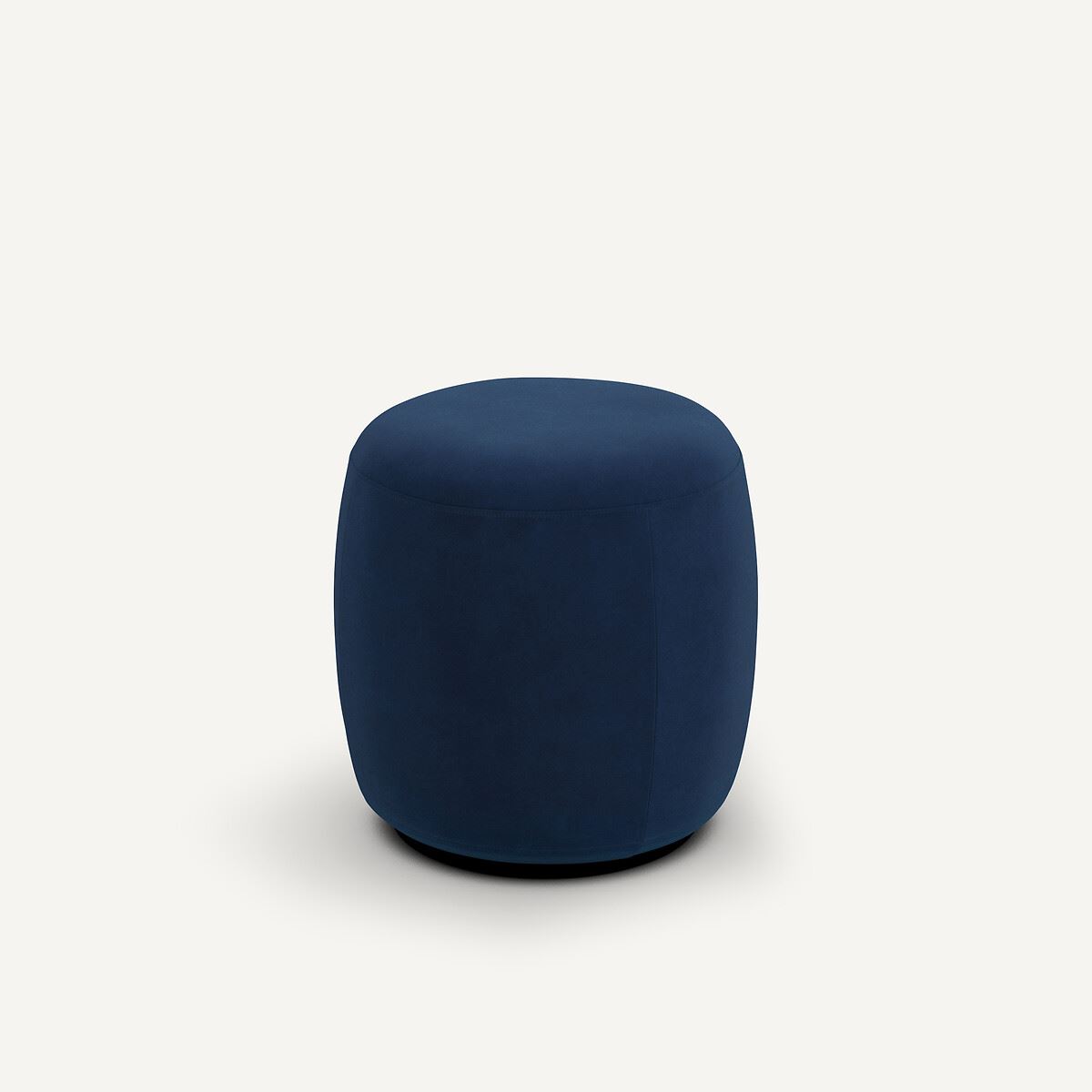 Reposapiés Puff Decorativo - BEESBURY Color: Azul Oscuro